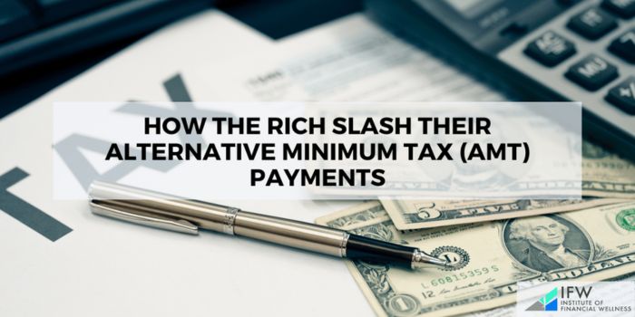 Slash Alternative Minimum tax payments